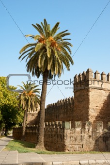 Seville ancient city walls