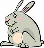 cartoon doodle of bunny
