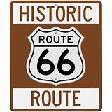 Historic Route 66 Sign