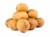 Bunch of ripe potatoes