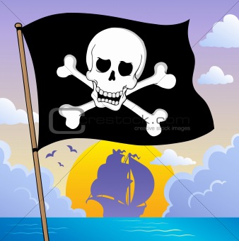 Pirate banner theme 3