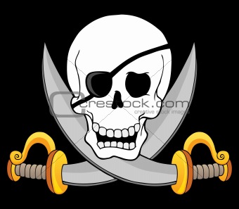 Pirate skull theme 3