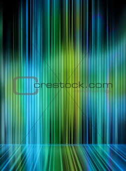 Abstract color light stripes