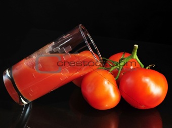 tomatoes and juice