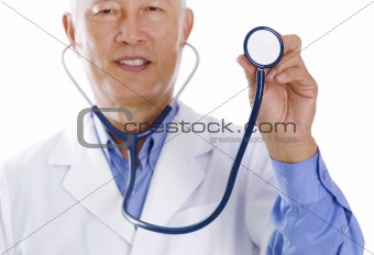 Asian male doctor