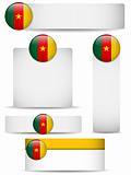 Cameroon Country Set of Banners