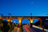 17- stockport viaduct tail lights