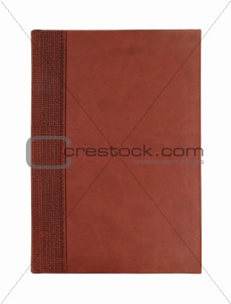 Brown leather notebook