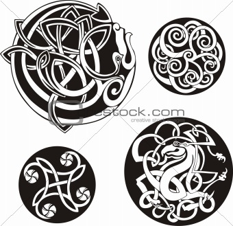 Round Celtic Knots