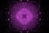 Abstract Purple Futuristic Background