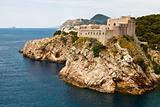 Fort Lovrijenac in Dubrovnik, Croatia