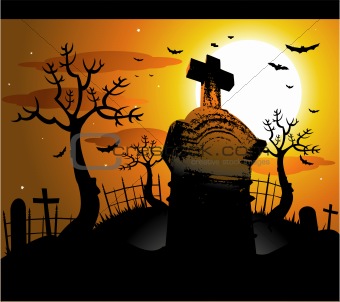 Halloween background illustration