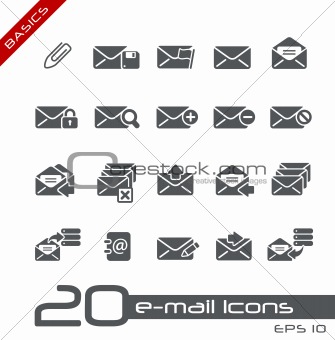 E-mail Icons // Basics