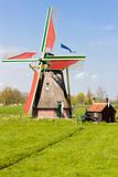 windmill, Ooievaarsdorp, Netherlands