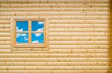 Wooden Cottage Wall