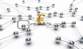 Connected Euro Symbol