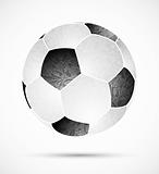 abstract soccer ball