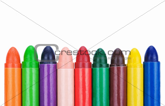 wax crayons 