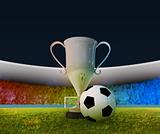Soccer Cup and ball