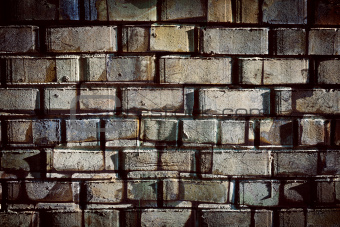 Abstract designed brickwall background