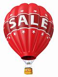 Balloon with advertising sale 3d