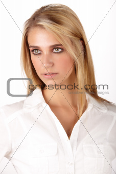 Young adult caucasian woman