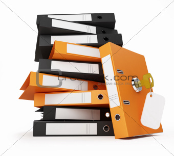 security documents and folders 