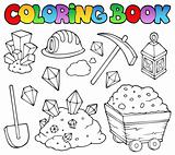 Coloring book mining collection 1