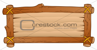 Wooden board theme image 1