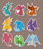 fire dragon stickers