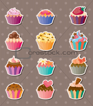 cup-cake stickers