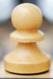 One White Chess Piece (Pawn).