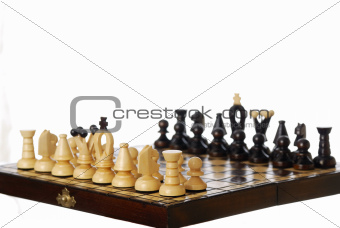 Setup Chess Board at Angle.
