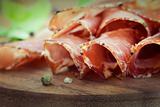 Dried pork collar salami