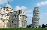 Famous leaning tower of Pisa, Italy