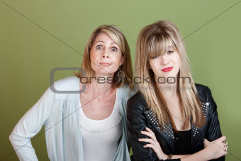 Mother and Daughter with Problems