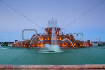 Buckingham Fountain.
