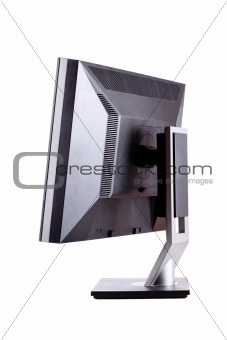 professional lcd monitor, back side