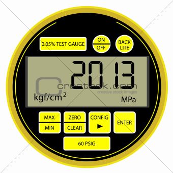 2013 New Year modern digital gas manometer 