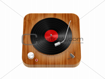 wooden Phonograph
