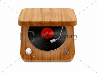 wooden Phonograph
