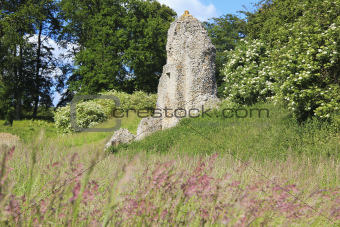 berkhamsted castle ruins hertfordshire uk