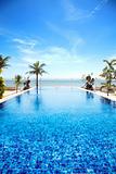 Tropical swimming pool