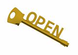 open key