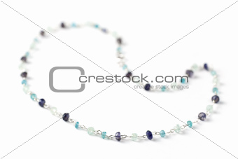 Precious beads necklace