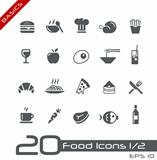 Food Icons - Set 1 of 2 // Basics