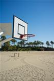 Beach basketball