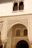 Arabic carvings at Nasrid Palaces in the Alhambra