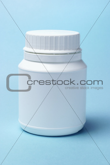 White Plastic Container