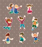 child jump stickers